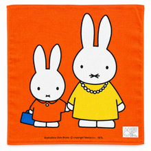 將圖片載入圖庫檢視器 201216    Miffy  日本製造小方巾 (ORANGE)  P10