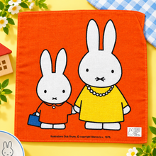 將圖片載入圖庫檢視器 201216    Miffy  日本製造小方巾 (ORANGE)  P10