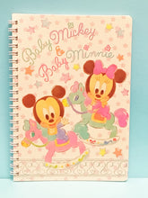 將圖片載入圖庫檢視器 FA-60248    Baby Mickey And Minnie Mouse A5 圈簿