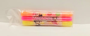 4601-211  Minnie Mouse  3色雙頭螢光筆 Twin Highlighter Pen