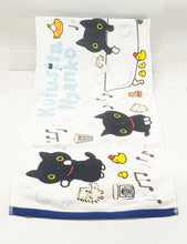 將圖片載入圖庫檢視器 CM-94201    Kutusita Nyanko 靴下貓 毛巾