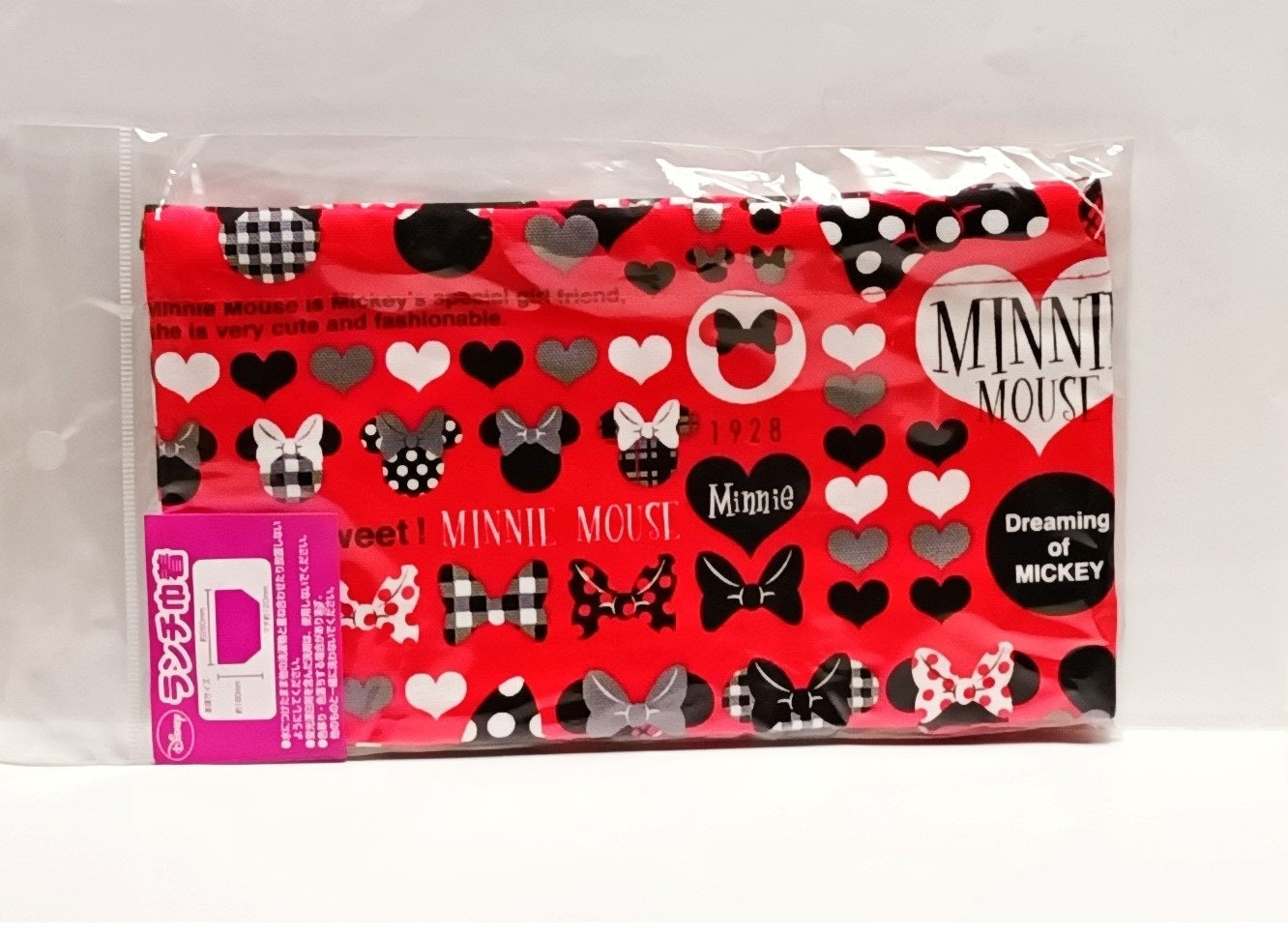 8087-652/1  Minnie Mouse  索繩袋