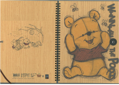 DPCS-867A  Winnie the Pooh 維尼熊   SKETCHBOOK