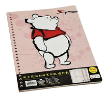 將圖片載入圖庫檢視器 DPIC-B564  Winnie the Pooh 維尼熊  30頁 26孔活頁內紙-週計劃