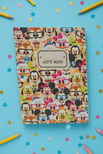 將圖片載入圖庫檢視器 DPNA-2511A   Mickey And Friends  A5加厚定頁筆記