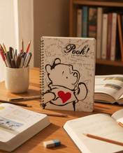 將圖片載入圖庫檢視器 DPNA-36K-11C  Winnie the Pooh 維尼熊  B6 筆記圈簿