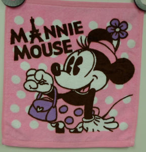 FH-58884/1  Minnie Mouse  方形毛巾