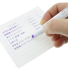 將圖片載入圖庫檢視器 S4539567 雙頭兩用螢光筆-紫藍 P10
