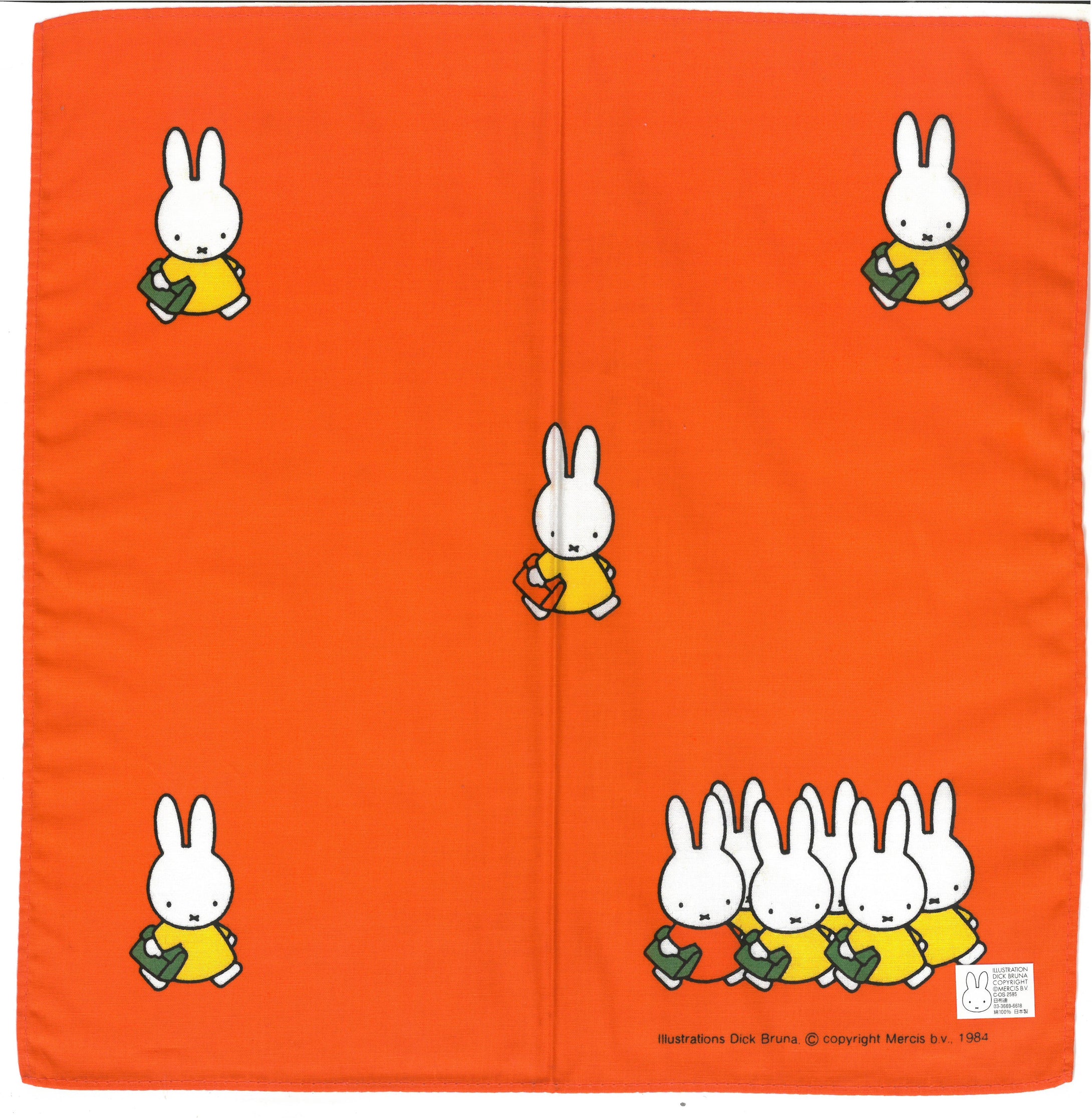 202019O  Miffy  大方巾 (ORANGE)  P5