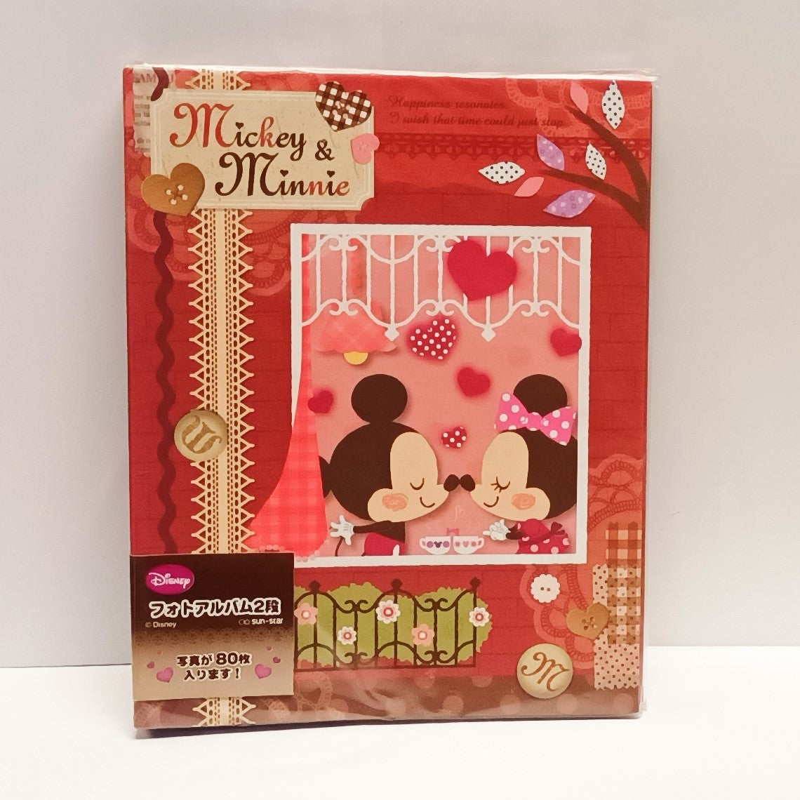 2165-554/1  Mickey And Minnie Mouse  80入 3R 相簿