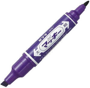 MO-150/PU  Zebra HIMCK粗幼箱頭筆-紫色