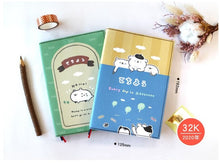 將圖片載入圖庫檢視器 CDM-283D 2021 32K跨年紙書衣手帳(板板物語)-萌ZOO