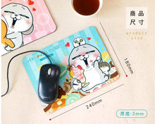 將圖片載入圖庫檢視器 CPB-82A  方型滑鼠墊(賴著你)-好想兔