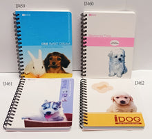 將圖片載入圖庫檢視器 IJ459-462   線圈橫線筆記