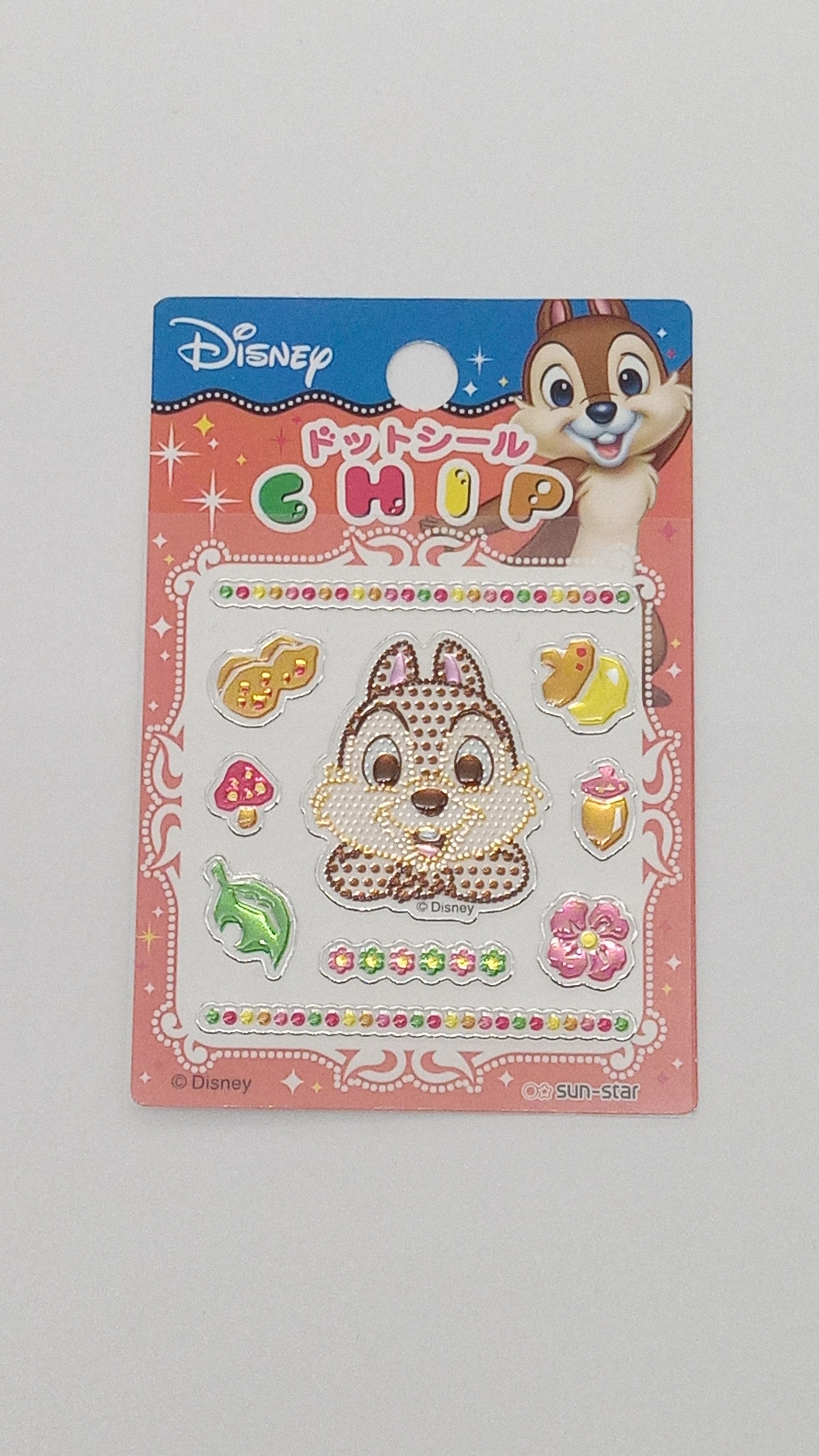 8508-690/1  Chip n Dale 鋼牙鼠  貼紙