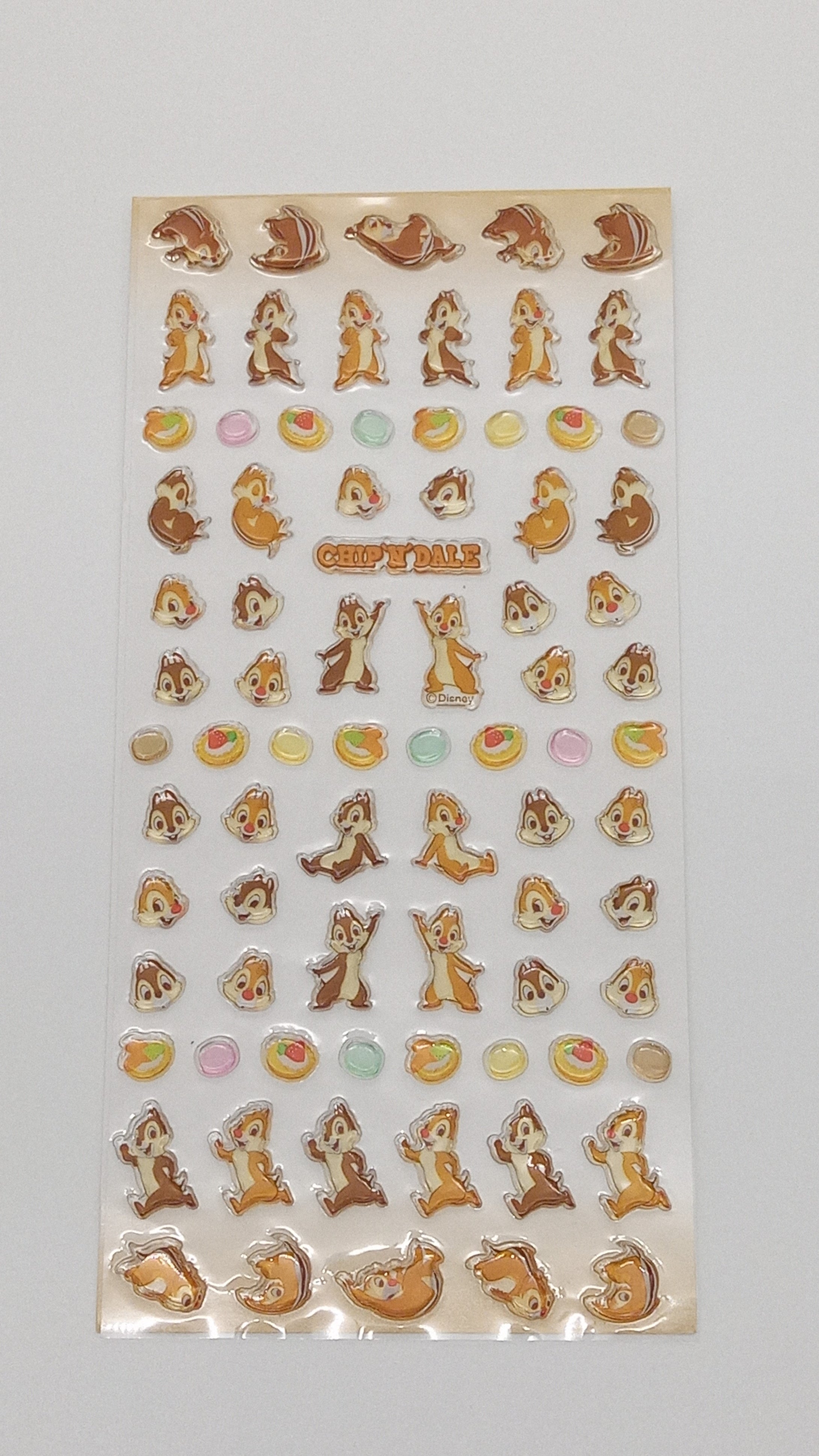 8534-470  Chip n Dale 鋼牙鼠  貼紙