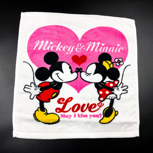 FH-58885/1  Mickey And Minnie Mouse  方形毛巾