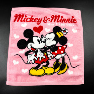 FH-58886/1  Mickey And Minnie Mouse  方形毛巾