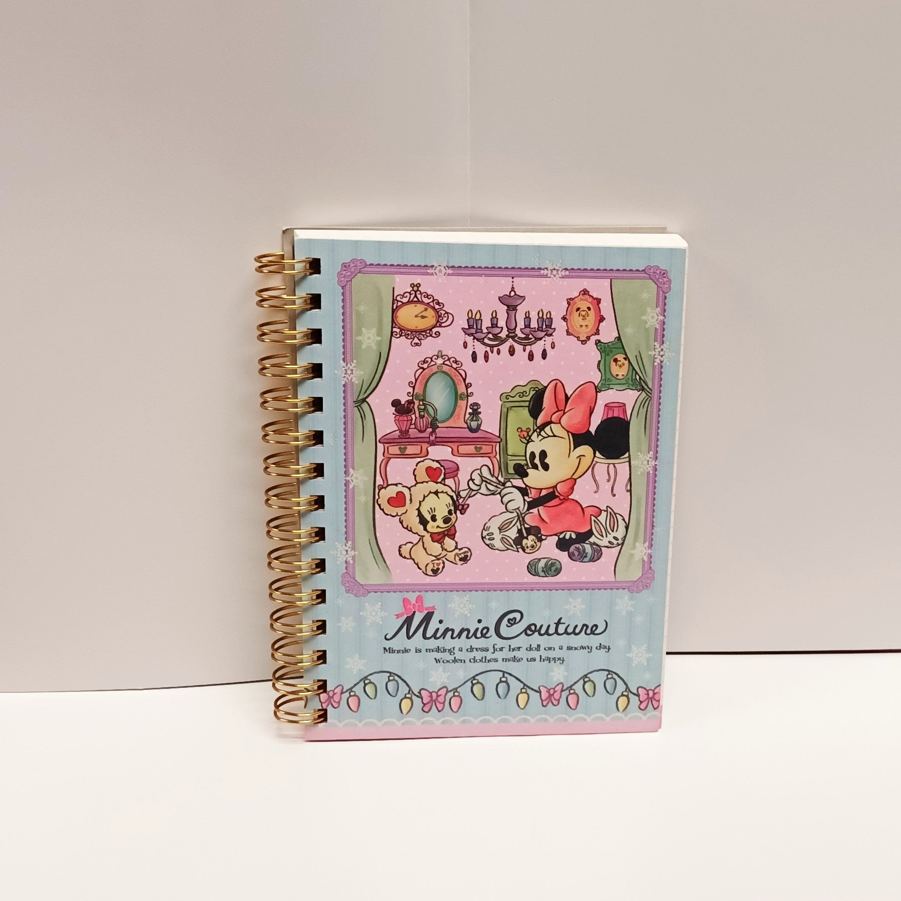 S2016184  Minnie Mouse   A6 線圈方格筆記本 P5