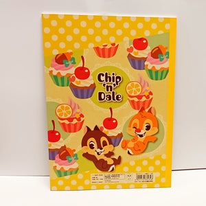 S2611597/1  Chip n Dale 鋼牙鼠  5mm方格筆記本 p10