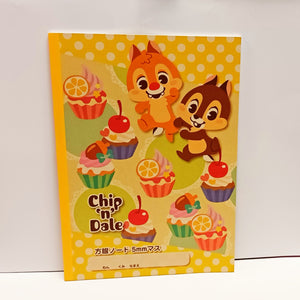 S2611597/1  Chip n Dale 鋼牙鼠  5mm方格筆記本 p10