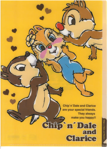 S2145774/2  Chip n Dale 鋼牙鼠  5索引A4透明文件夾