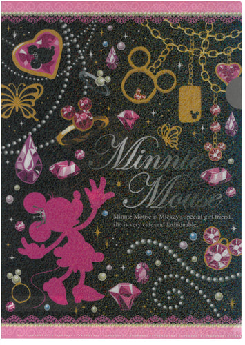 2142-066  Minnie Mouse  A4單人透明文件夾
