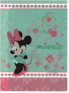 2129-760  Minnie Mouse A4 雙開透明文件夾
