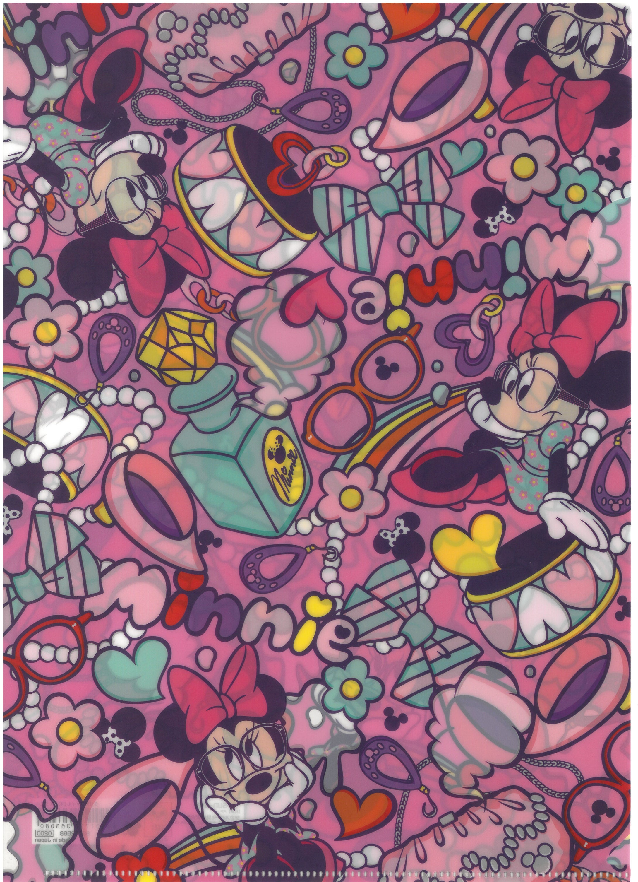 S2152568  Minnie Mouse   A4單人透明文件夾