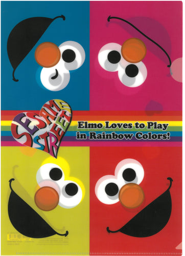 S2144913/1  Sesame Street    A4單人透明文件夾