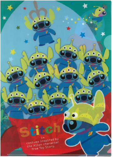 S2144980  Stitch  A4單人透明文件夾
