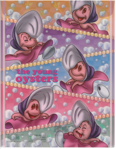 2127-261   The Alice In Wonderland -the young Oysters  A4 直式透明文件袋