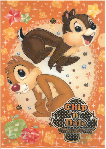 2128-950/1  Chip n Dale 鋼牙鼠  A4單人透明文件夾