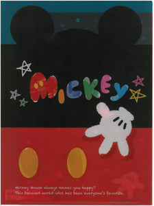 S2150778   Mickey Mouse  A4 雙開透明文件夾