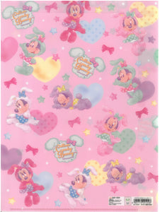 S2145561/1   Mickey And Minnie Mouse  A4 雙開透明文件夾