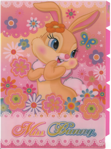 S2144344  Miss Bunny  5索引A4透明文件夾