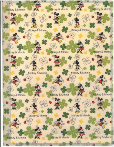 S2144468   Mickey And Minnie Mouse  A4 10人資料文件夾