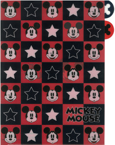 2126-540 Mickey Mouse   A4 2分頁透明文件夾
