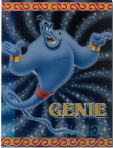 2126-869  Aladdin 阿拉丁   A4 雙開透明文件夾