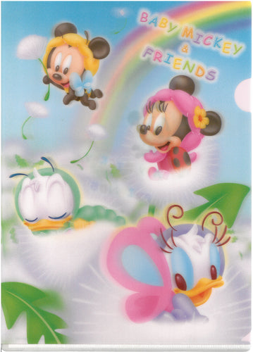 S2148242/1  Mickey And Friends   3D 立體 A4單人透明文件夾