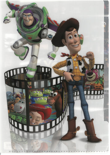S2145650/1  Toy Story 反斗奇兵   5索引A4透明文件夾