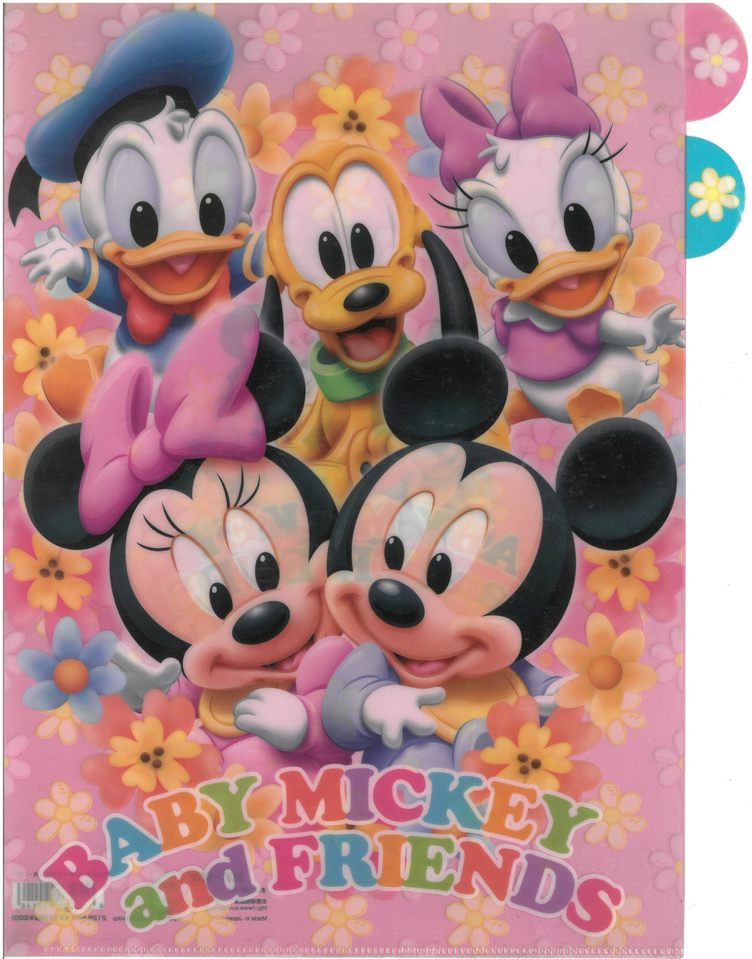 2126-583 Mickey And Friends   A4單人透明文件夾