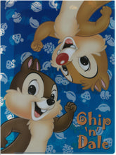 將圖片載入圖庫檢視器 2126-788  Chip n Dale 鋼牙鼠   A4 雙開透明文件夾