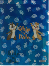 將圖片載入圖庫檢視器 2126-788  Chip n Dale 鋼牙鼠   A4 雙開透明文件夾
