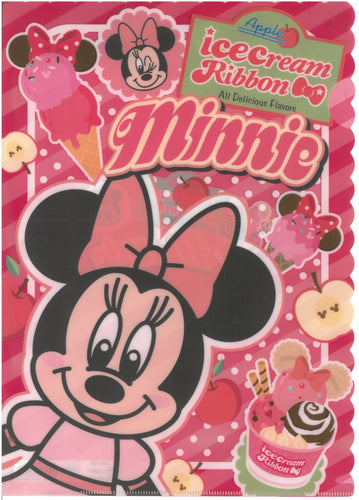 2141-965  Minnie Mouse  A4單人透明文件夾