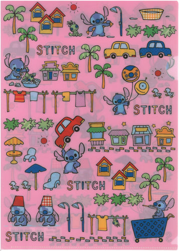 2142-546/2  Stitch  A4單人透明文件夾