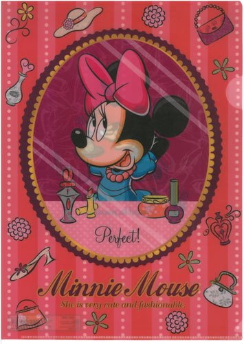 2141-434/1  Minnie Mouse  A4單人透明文件夾