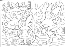 Load image into Gallery viewer, 500-7297-01  Pocket Monsters  寵物小精靈  B5填色簿 (P10)