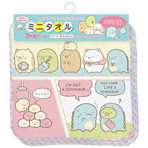 CM-30103   Sumikko Gurashi角落生物  3枚方型毛巾 P5
