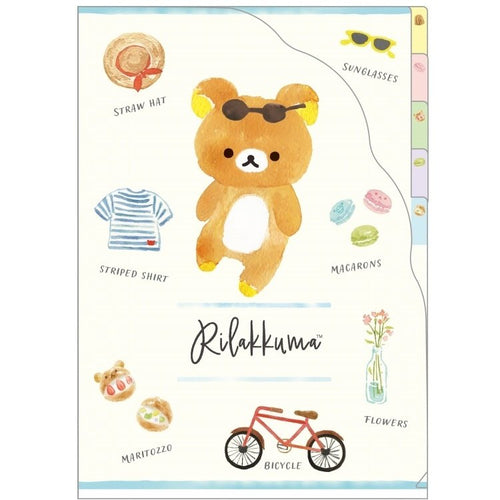 FA-05601  Rilakkuma    A4分頁文件夾  P5